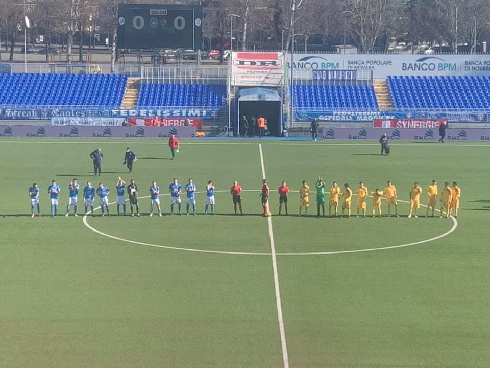 Novara è solo 1 a 1 con il Livorno. Banchieri: «La prestazione c’è stata»