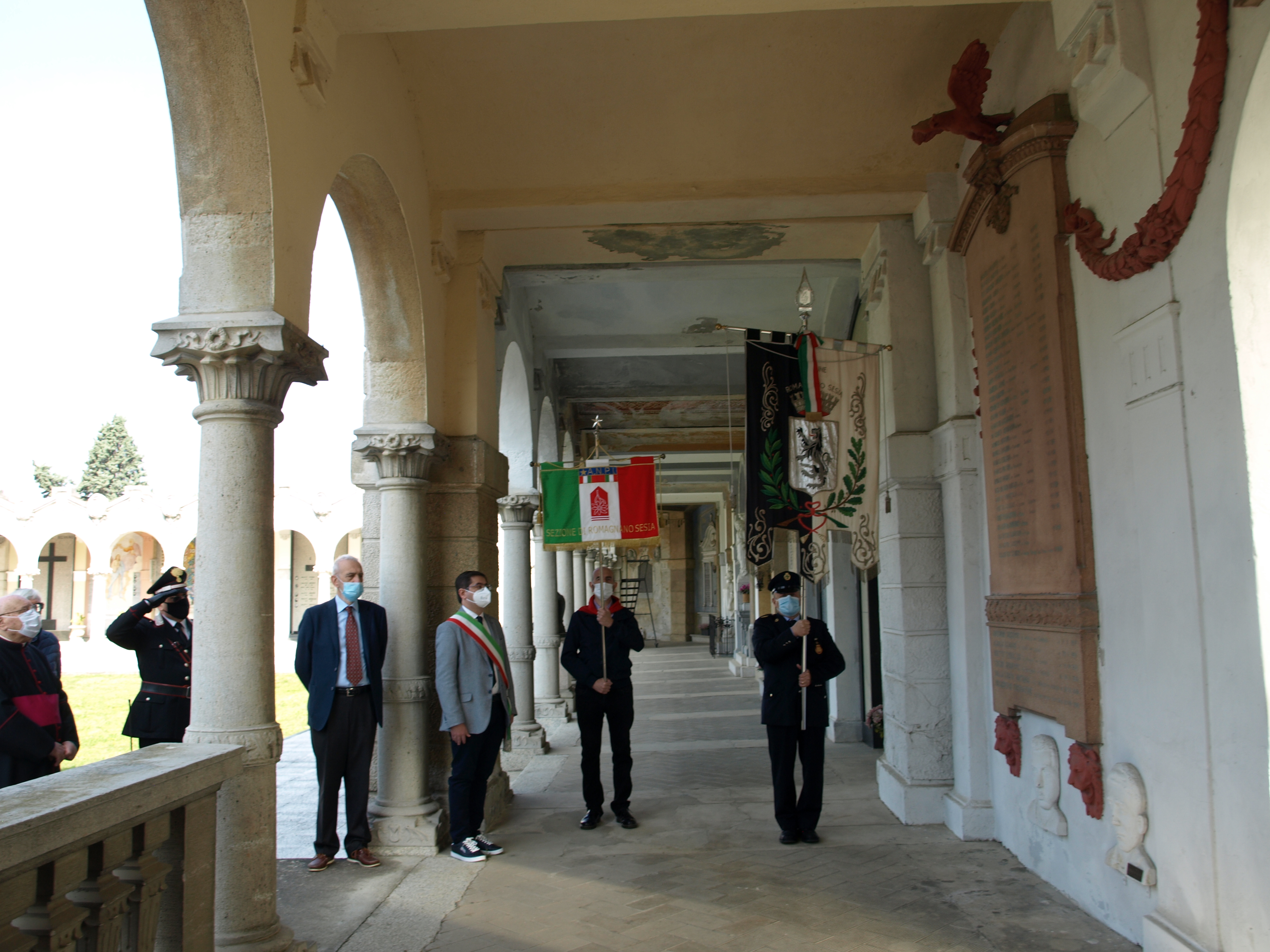 Le celebrazioni del 25 aprile a Romagnano Sesia