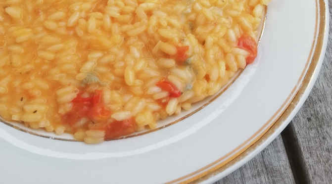 Risotto zola&pomodorini