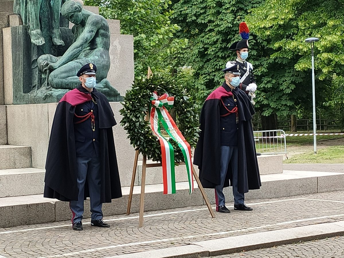 Celebrazione del 75° anniversario della Repubblica a Novara