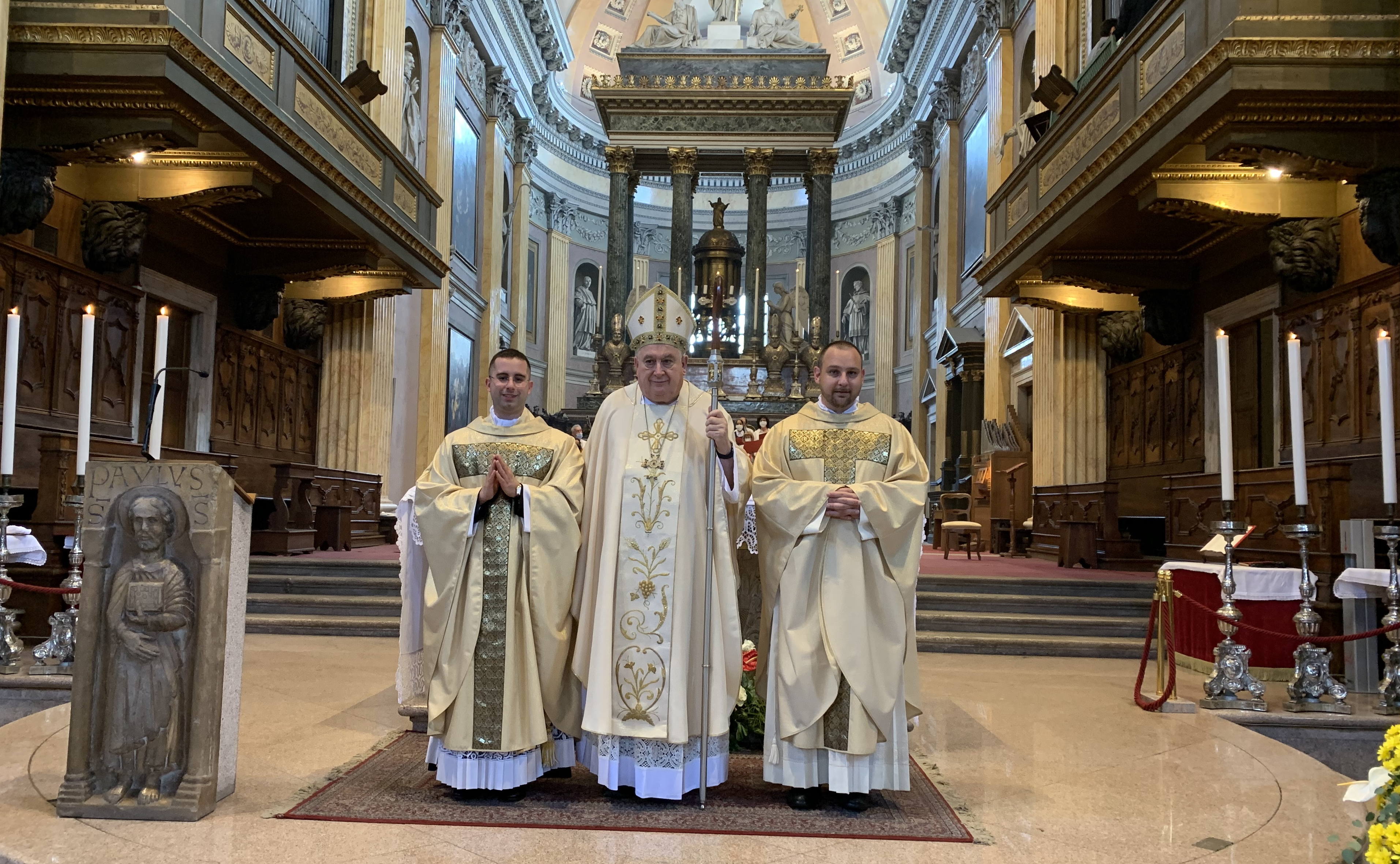Luca e Denis ordinati sacerdoti. Festa per tutta la diocesi
