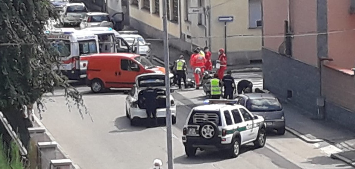 Incidente mortale in via Chinotto