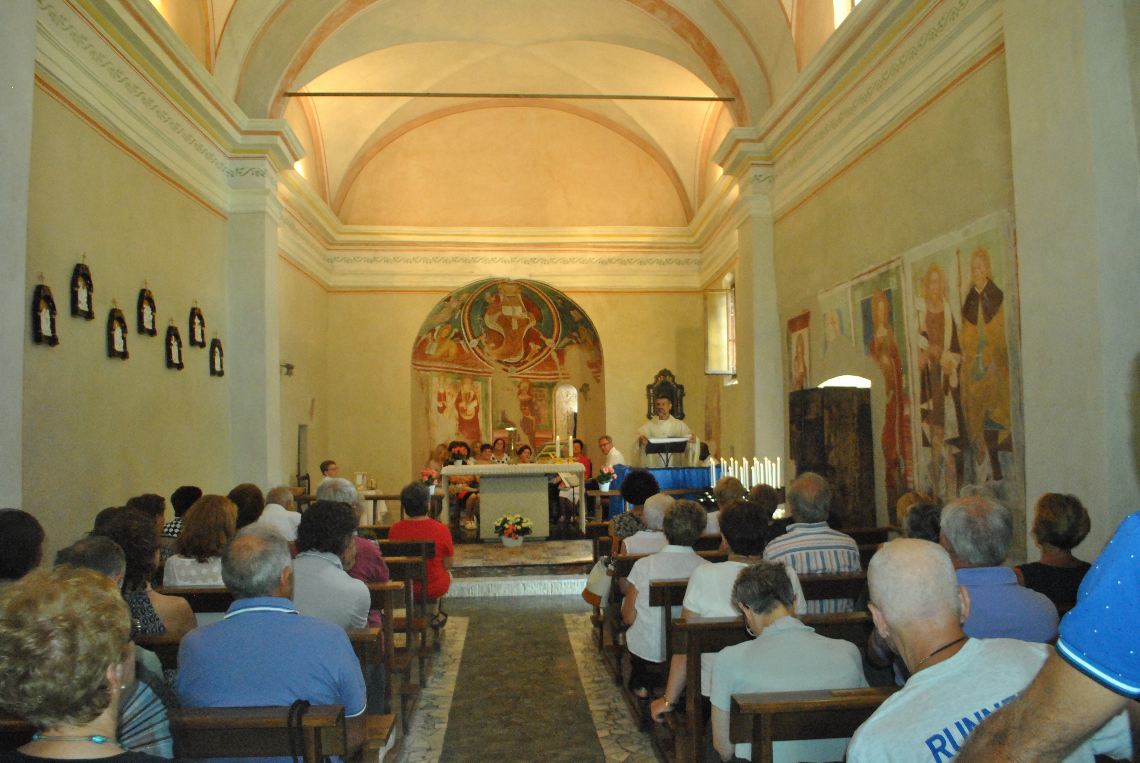 Festa della Madonna della neve a Marzalesco di Cureggio