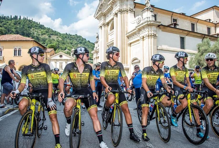 Ciclismo L’Aries di Gargallo sfiora la vittoria a Vittorio Veneto