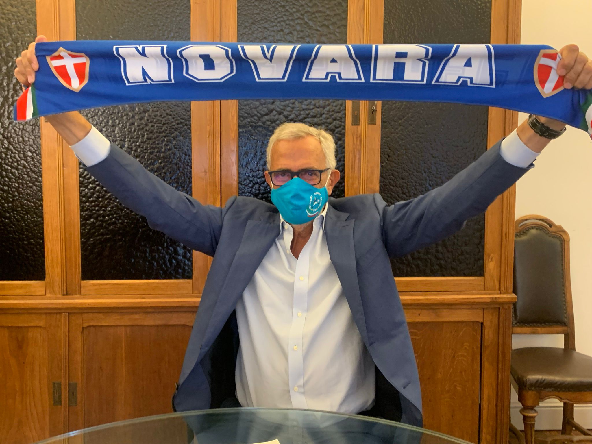 E’ nato il nuovo Novara F.C., Massimo Ferranti: «Emozionato, obiettivo subito la serie C»