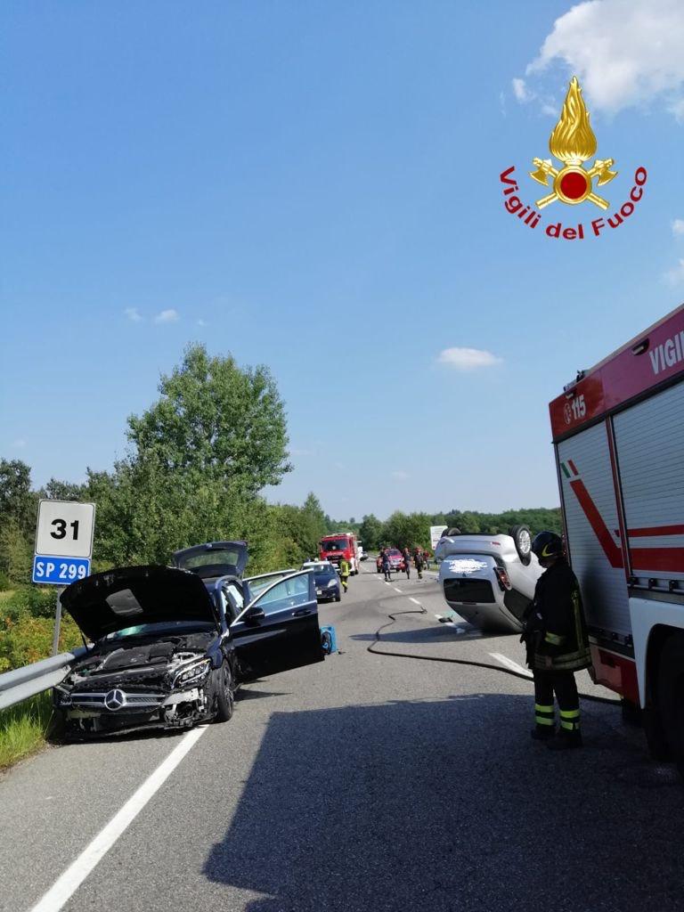 Incidente a Prato Sesia: due feriti