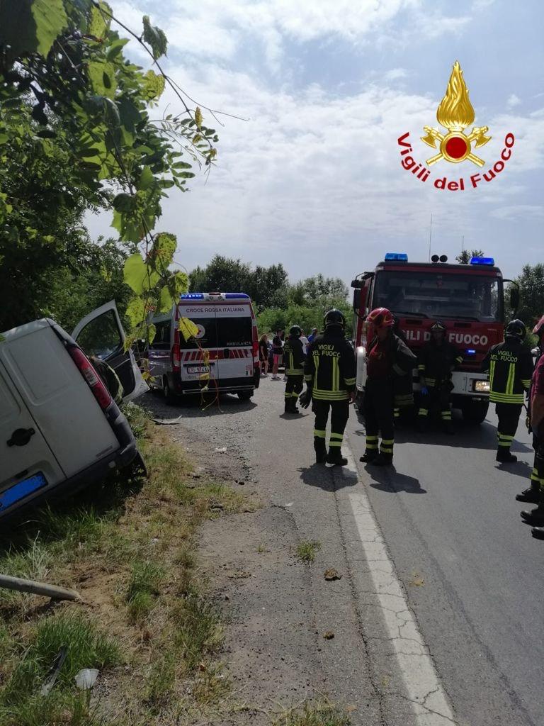 Incidente a Romagnano Sesia
