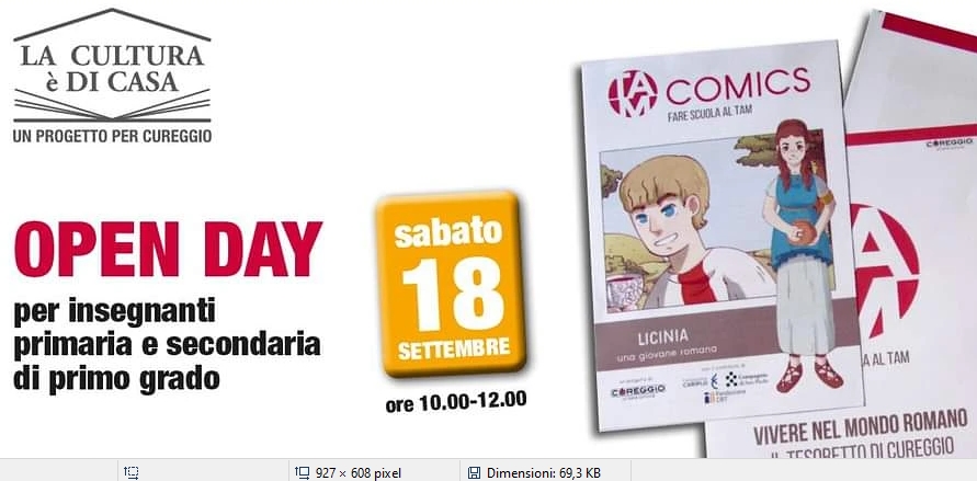 Cureggio Sabato, open day al Tam di piazza Battisti