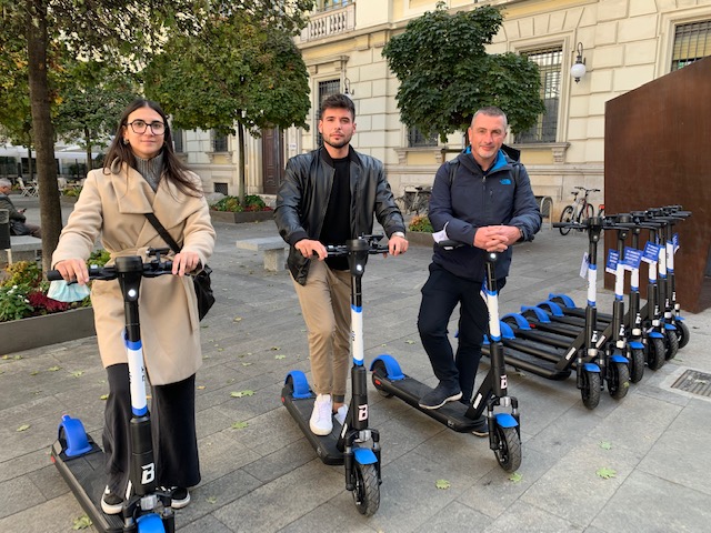 Novara: stretta ai monopattini, vietati in centro nei week end