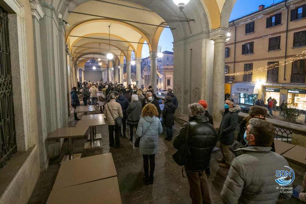 Oltre mille dosi di vaccino somministrate a Capodanno al Borsa
