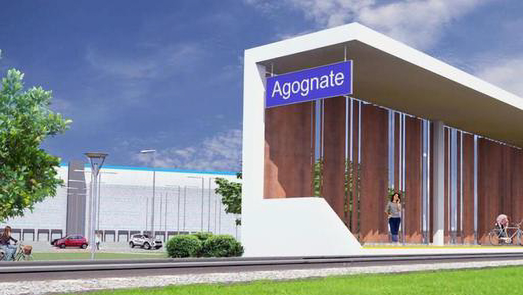 Una stazione ad Agognate per i dipendenti Amazon
