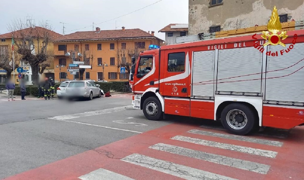 Incidente stradale a Invorio: due feriti