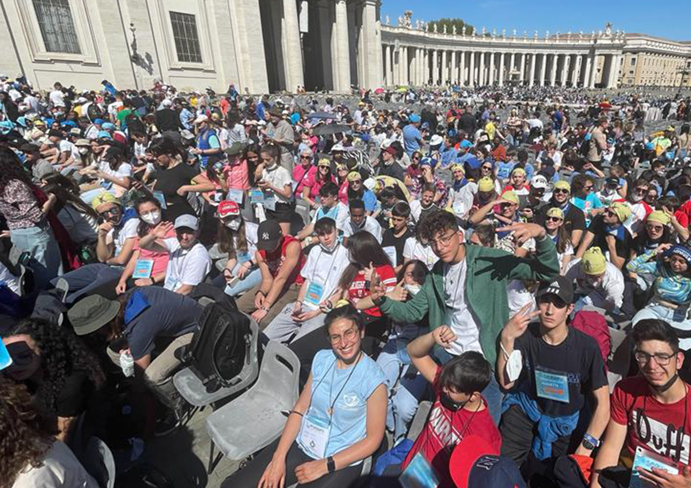 120 adolescenti della diocesi di Novara a Roma per l’incontro con Papa Francesco