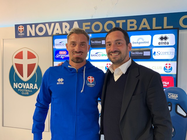 Novara: alla vigilia del match con la Caronnese presentato Del Prete