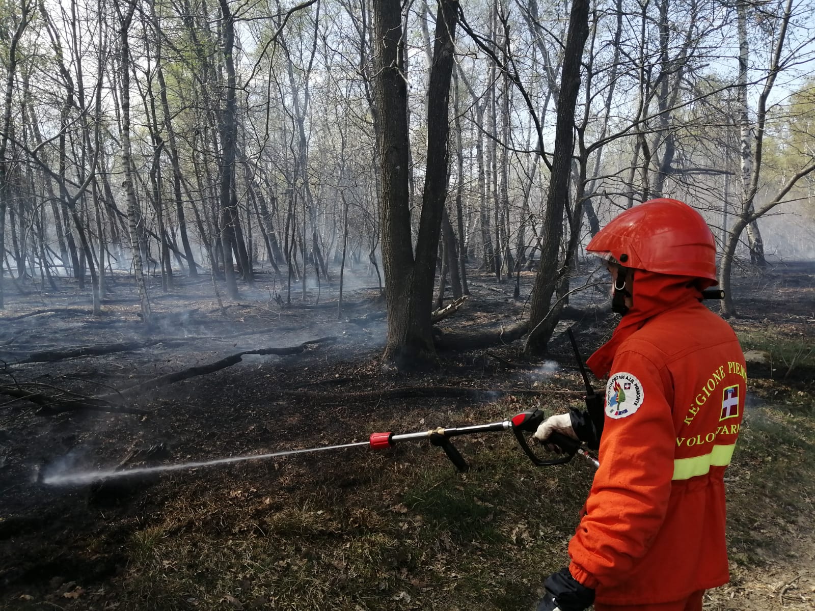 Due incendi a Borgomanero