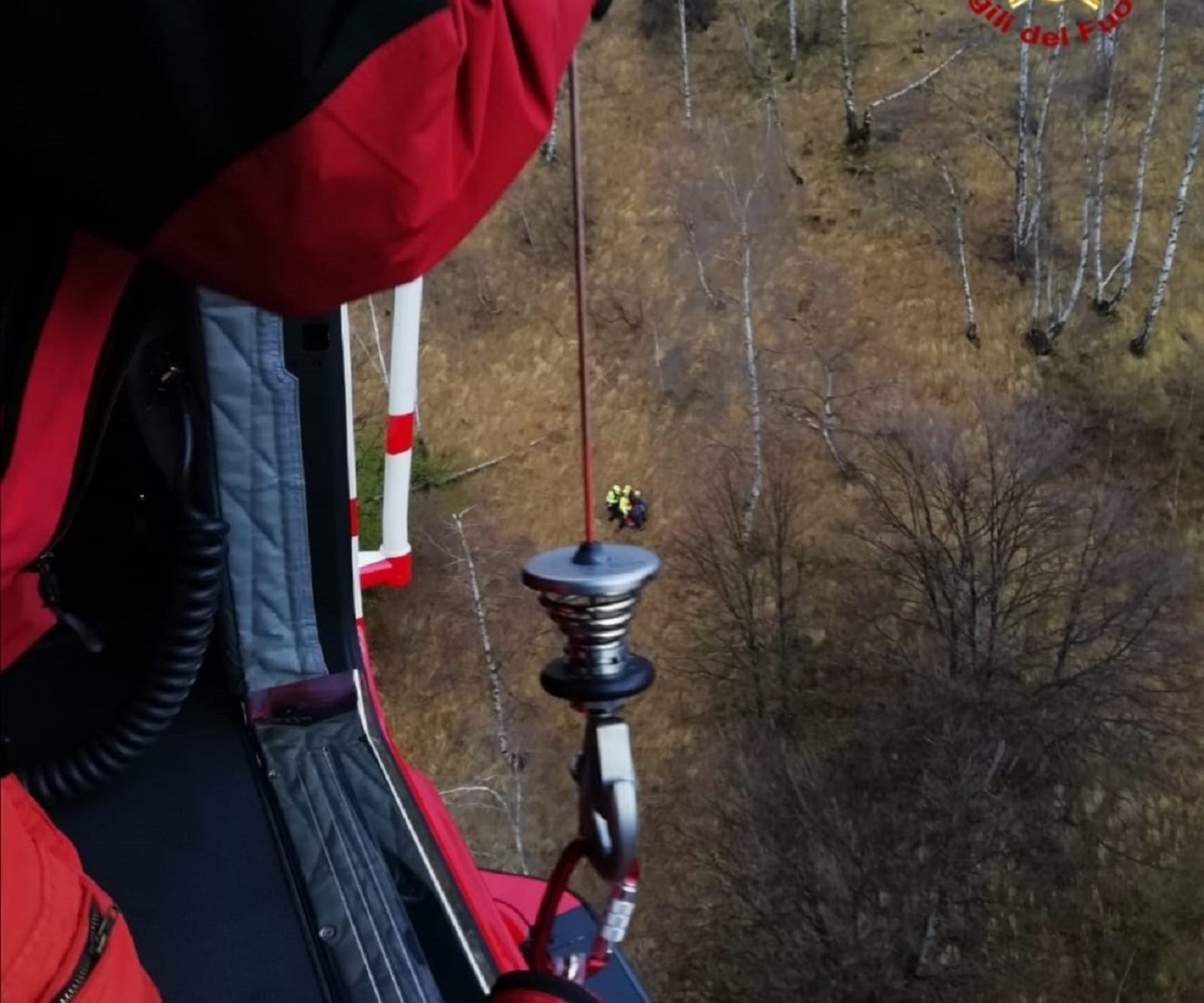 Due dispersi sopra a Varallo Sesia: recuperati dai Vigili del fuoco