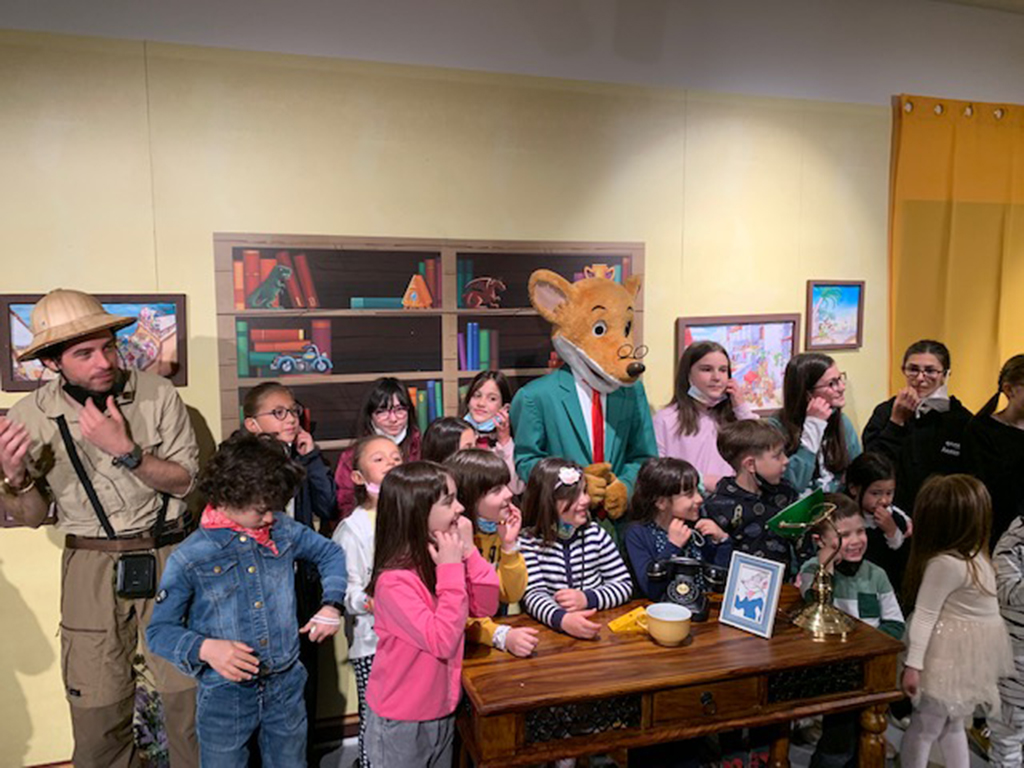 Novara, mostra al Castello: viaggio nel tempo con Geronimo Stilton