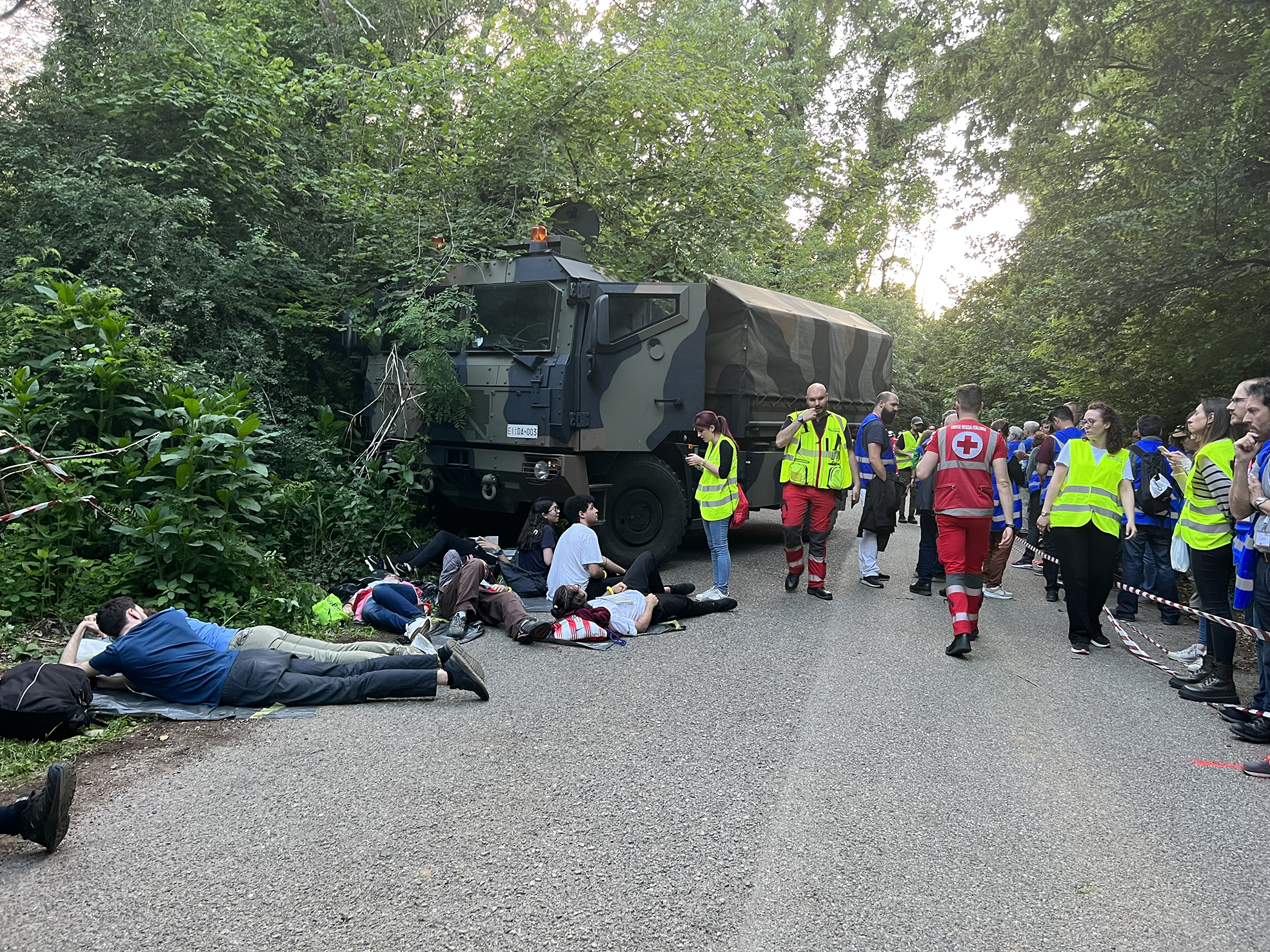 Nel Parco del Ticino è tornata la simulazione di un disastro per imparare a soccorrere