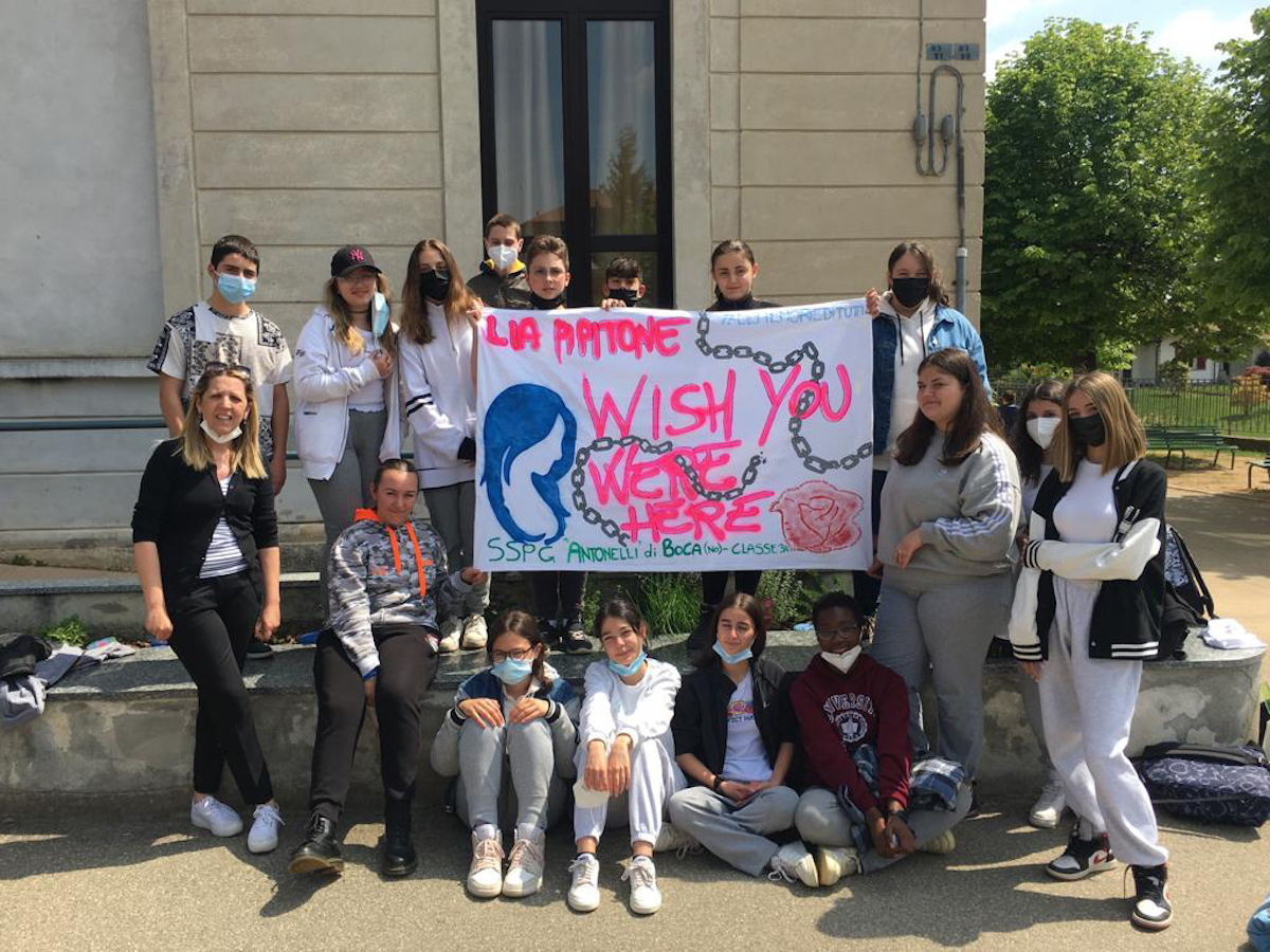 Scuola, da Boca a Palermo il lenzuolo della legalità