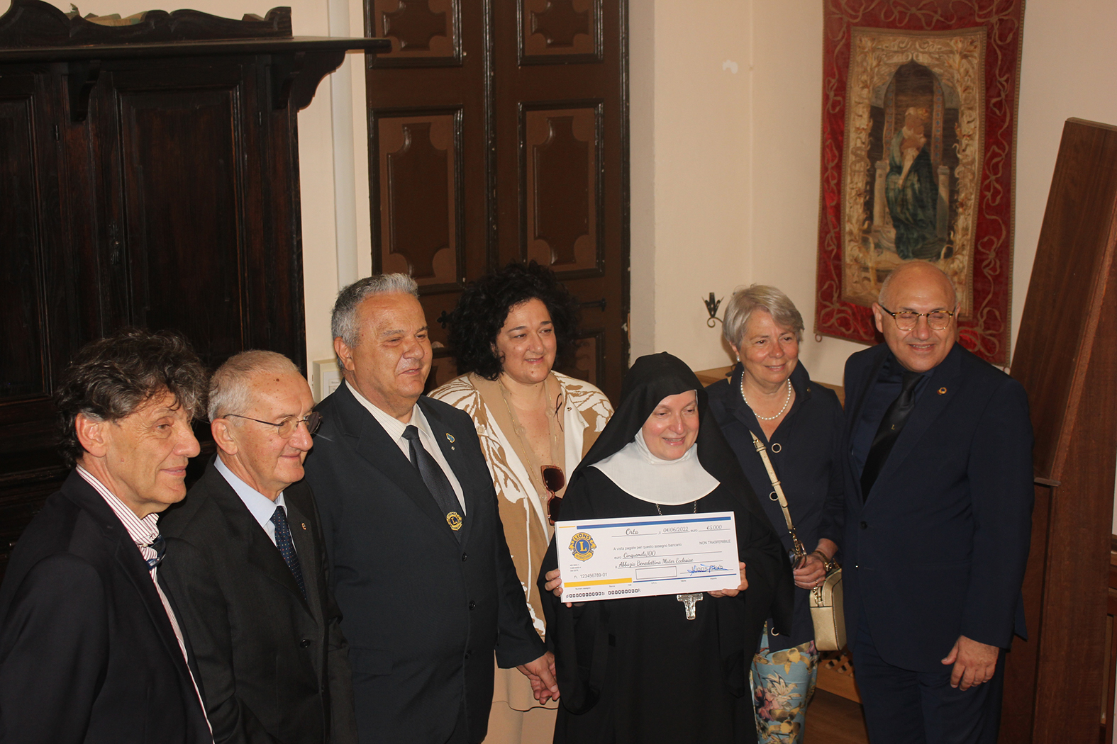 Il Premio san Giulio va al Monastero Mater Ecclesiae