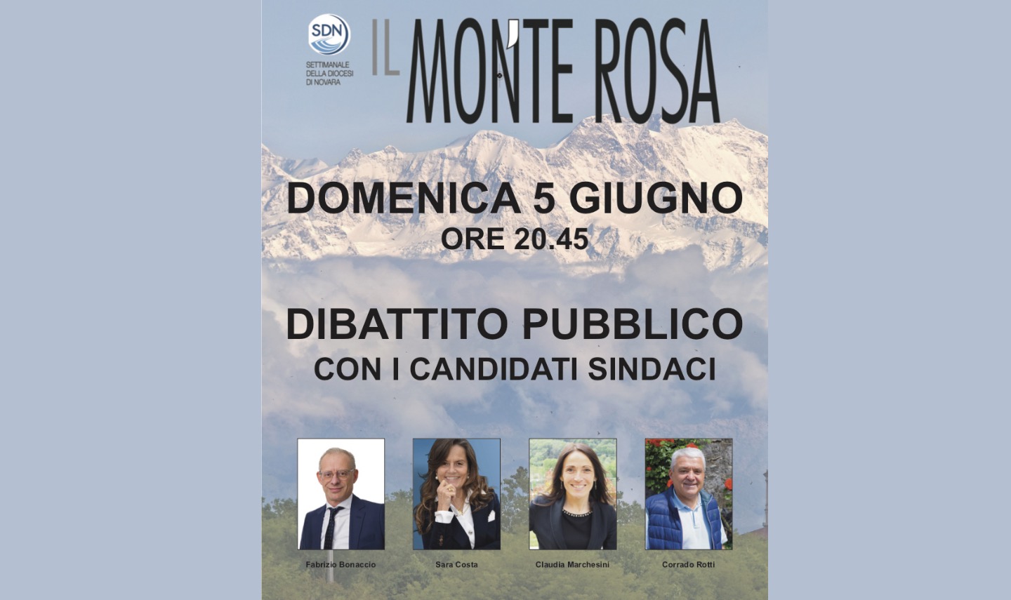Borgosesia, il 5 giugno confronto tra candidati sindaco organizzato dal nostro giornale