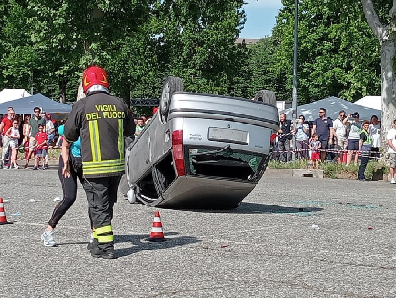 Un incidente simulato e tanti stand per raccontare il soccorso a bambini e famiglie
