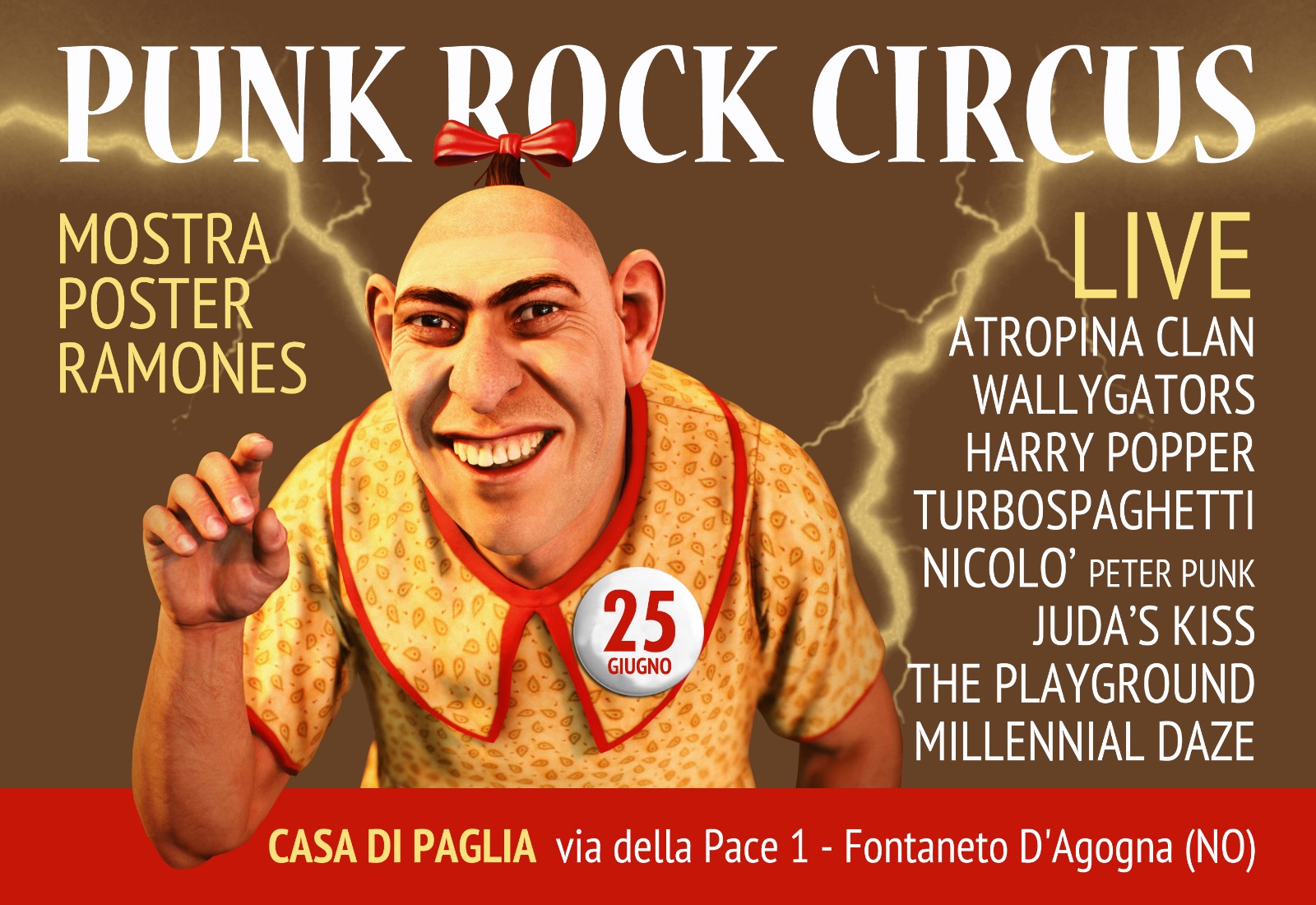 Festival Punk Rock alla Casa di paglia di Fontaneto