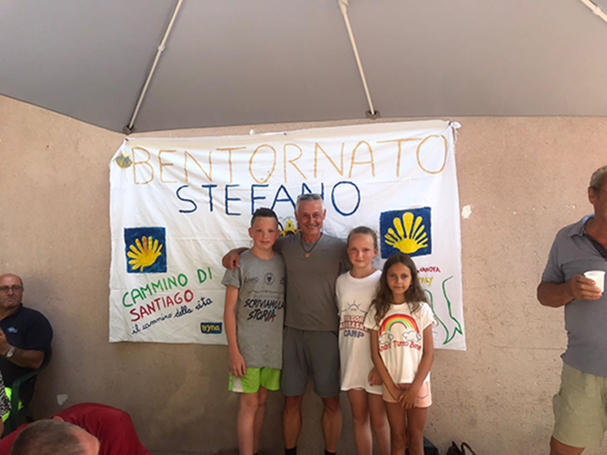 Sul cammino di Santiago nel ricordo della figlia Paola