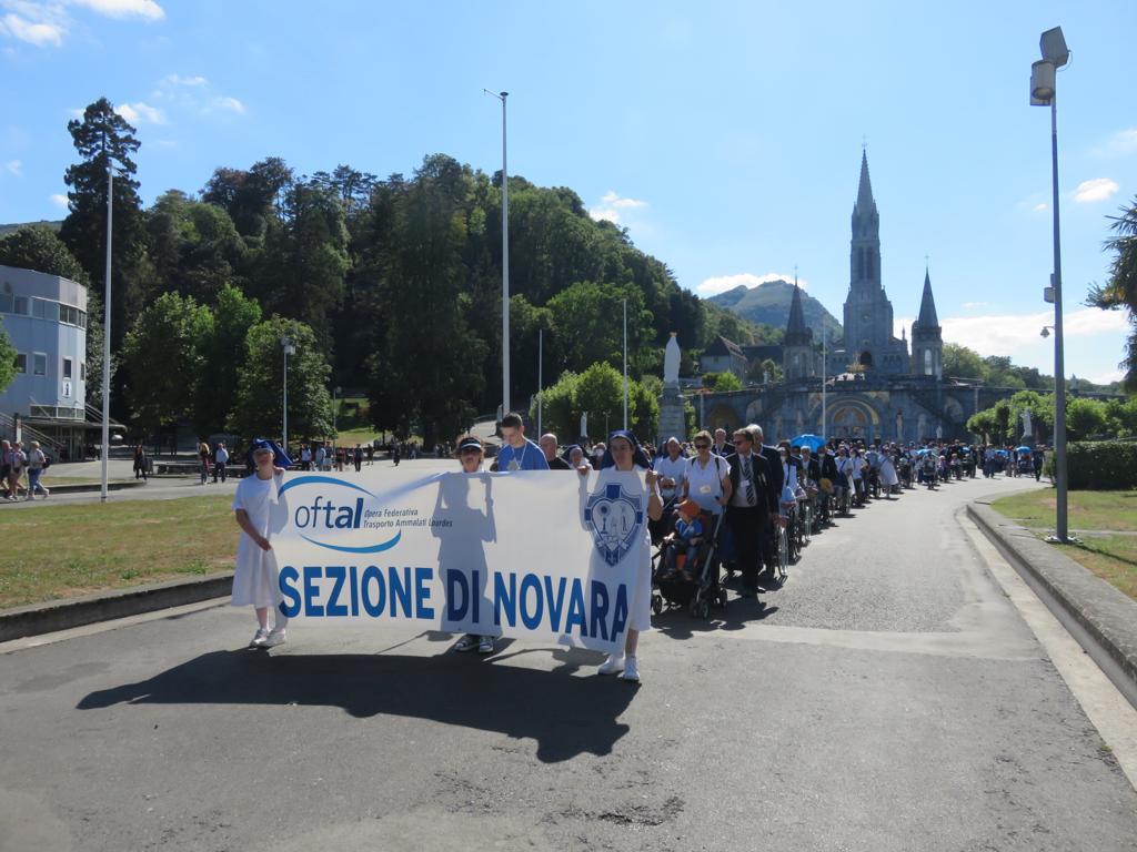 Oftal Novara, pellegrina a Lourdes da 70 anni
