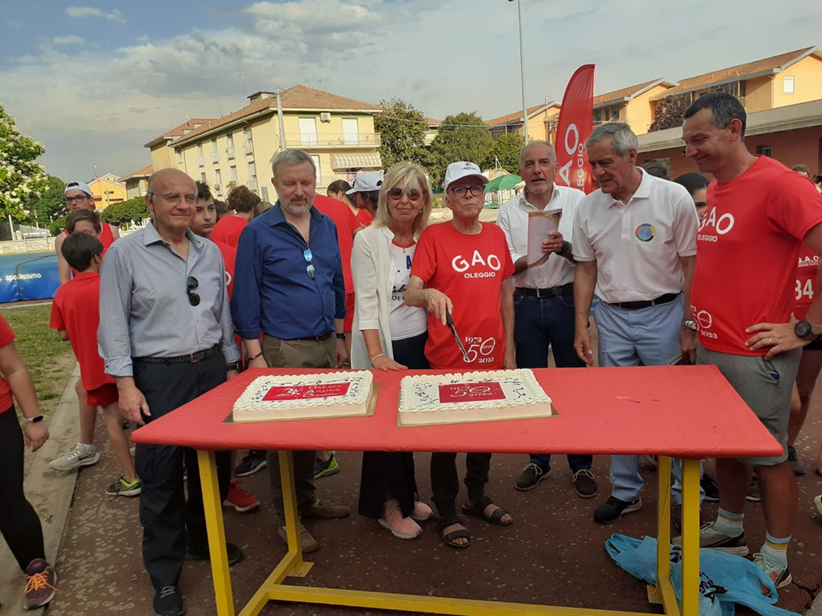 Oleggio: la società di atletica piange  il presidente Adriano Ghellere
