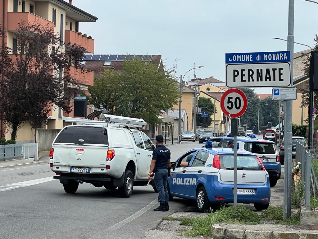 Novara, continuano i controlli della Polizia in tutta la città
