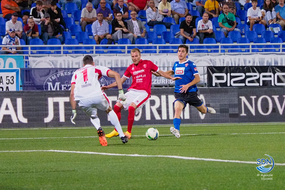 Novara-Triestina 1 a 1