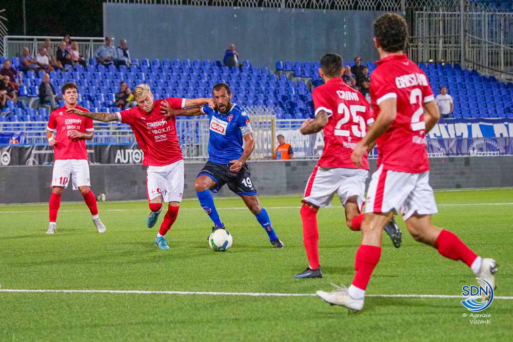 Novara-Triestina 1 a 1