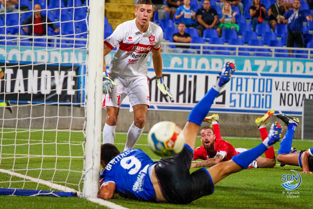Novara-Triestina 1 a 1