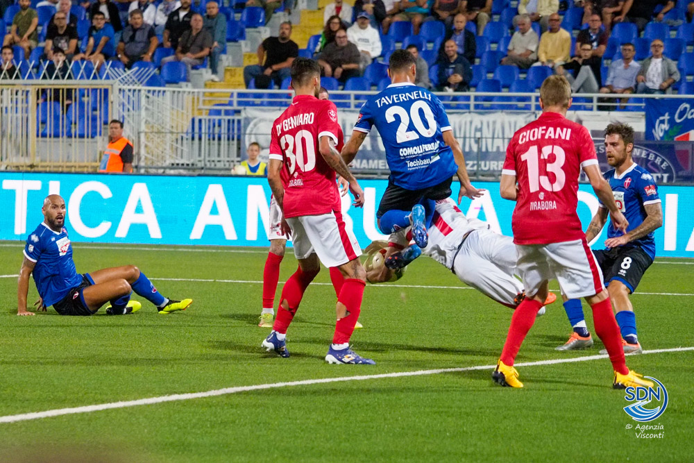 Novara-Triestina 1 a 1