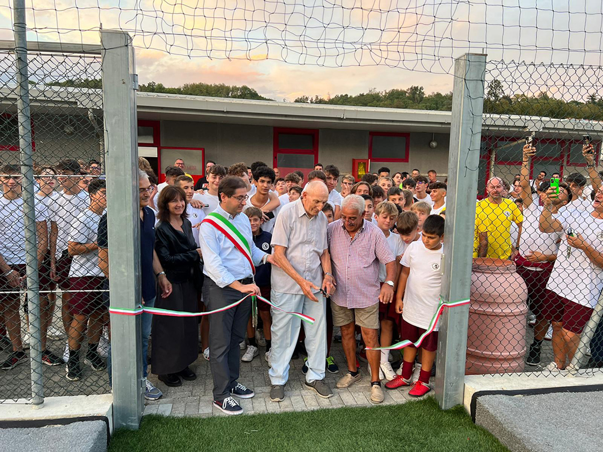 Romagnano calcio: il terreno di gioco sintetico per i calciatori “granata”