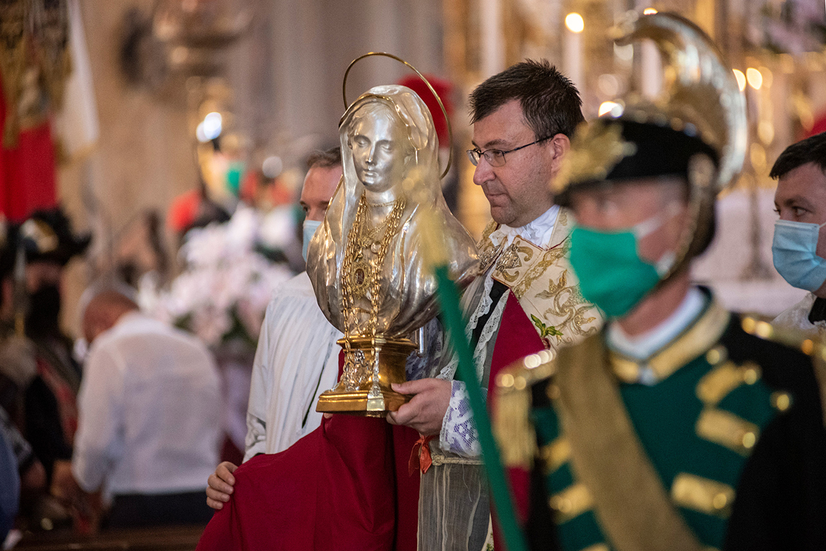 La Milizia di Bannio all’udienza del Papa