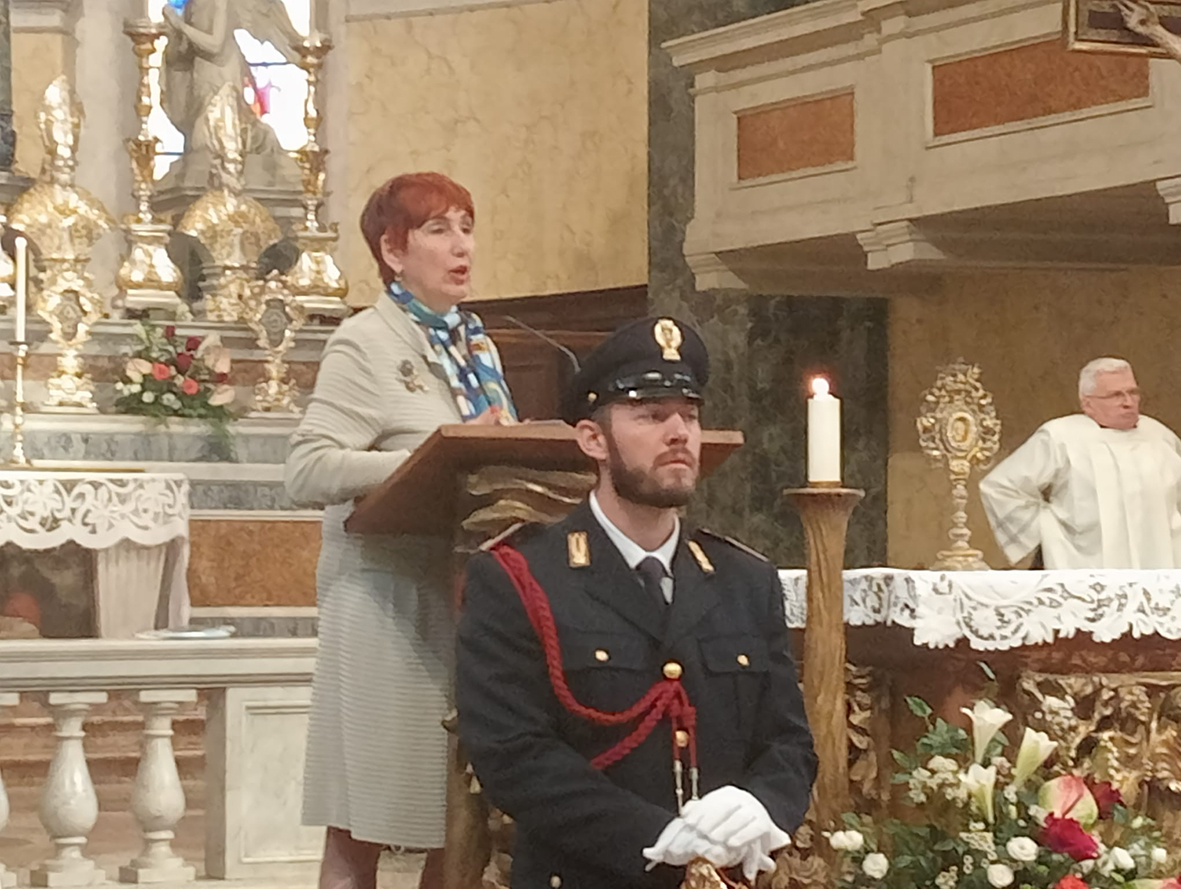 Polizia in festa per San Michele tra Cameri e Novara