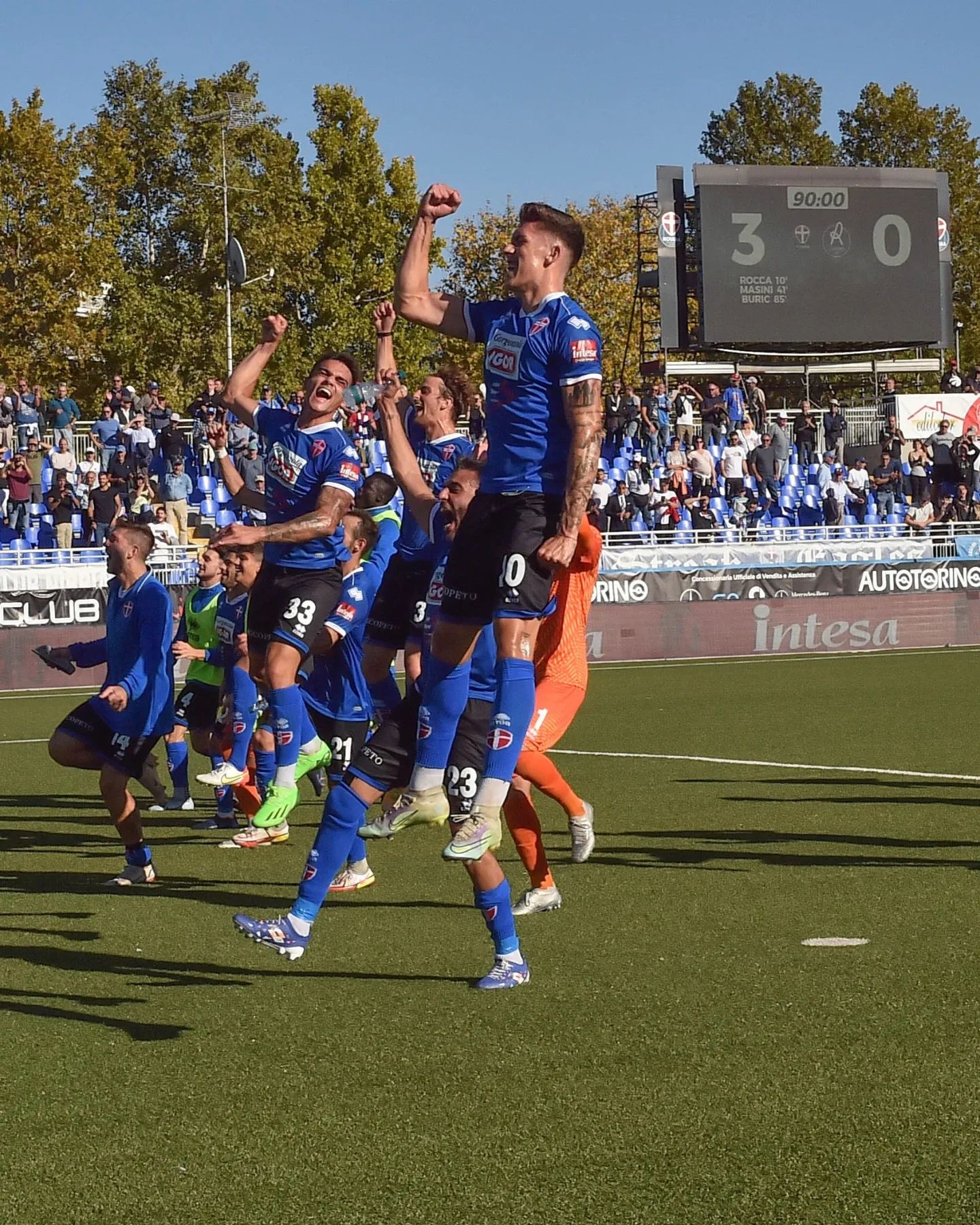 E’ un gran Novara: 3 a 0 contro il Vicenza. Cevoli, “Giusto atteggiamento”