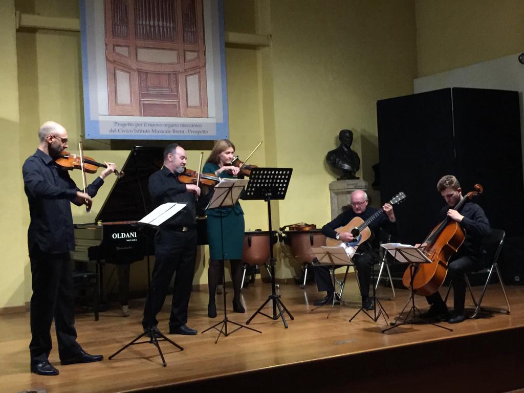 Primo concerto per “La stagione degli affetti” dell’istituto Brera