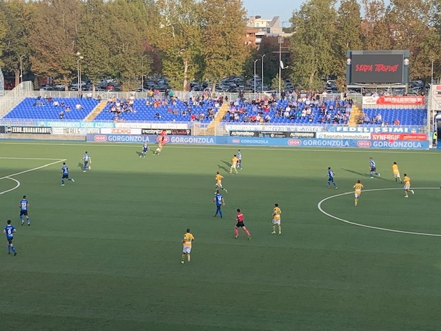 Masini regala tre punti al Novara con il Sangiuliano City