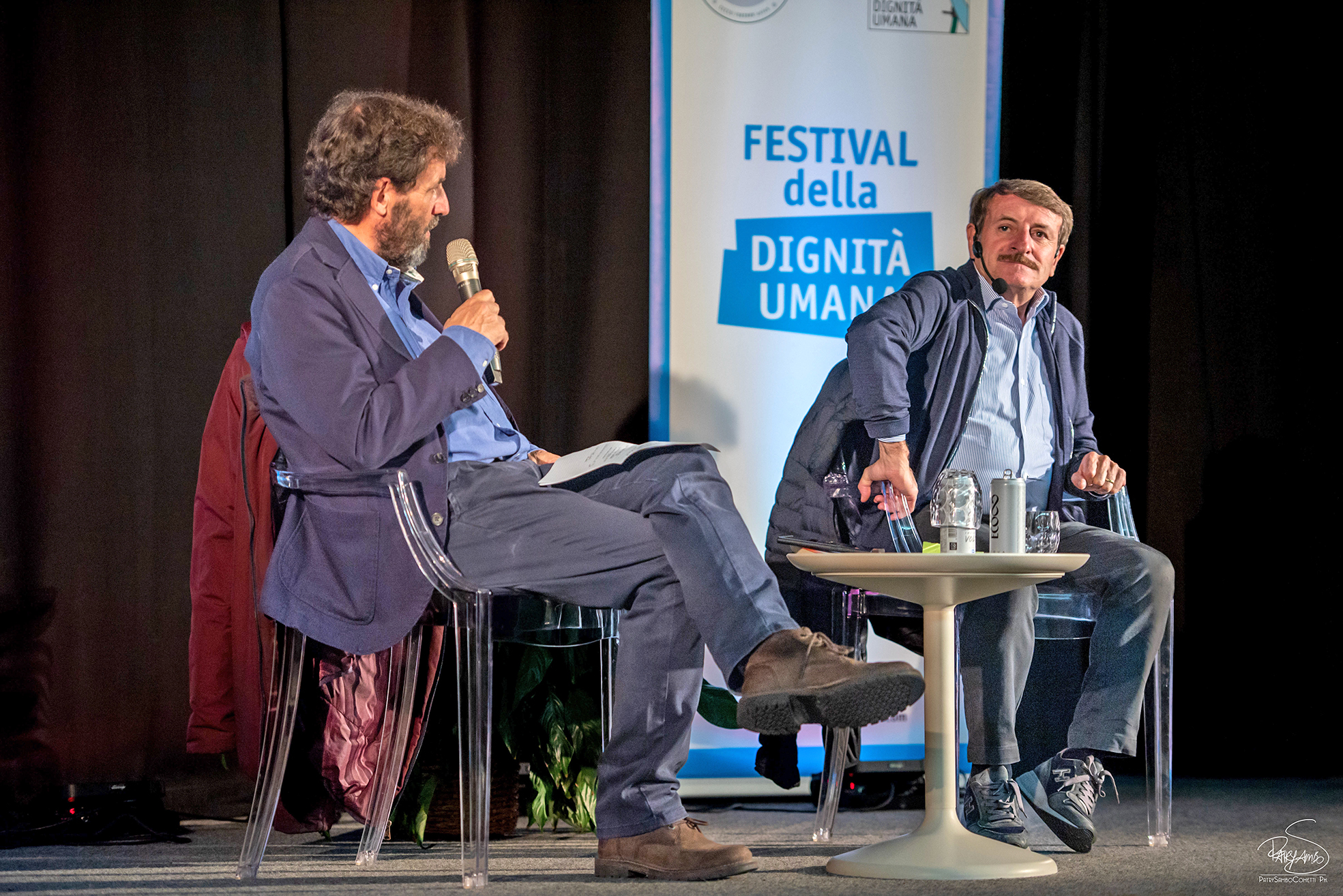 Ad Arona Giacomo Poretti racconta la dignità del malato