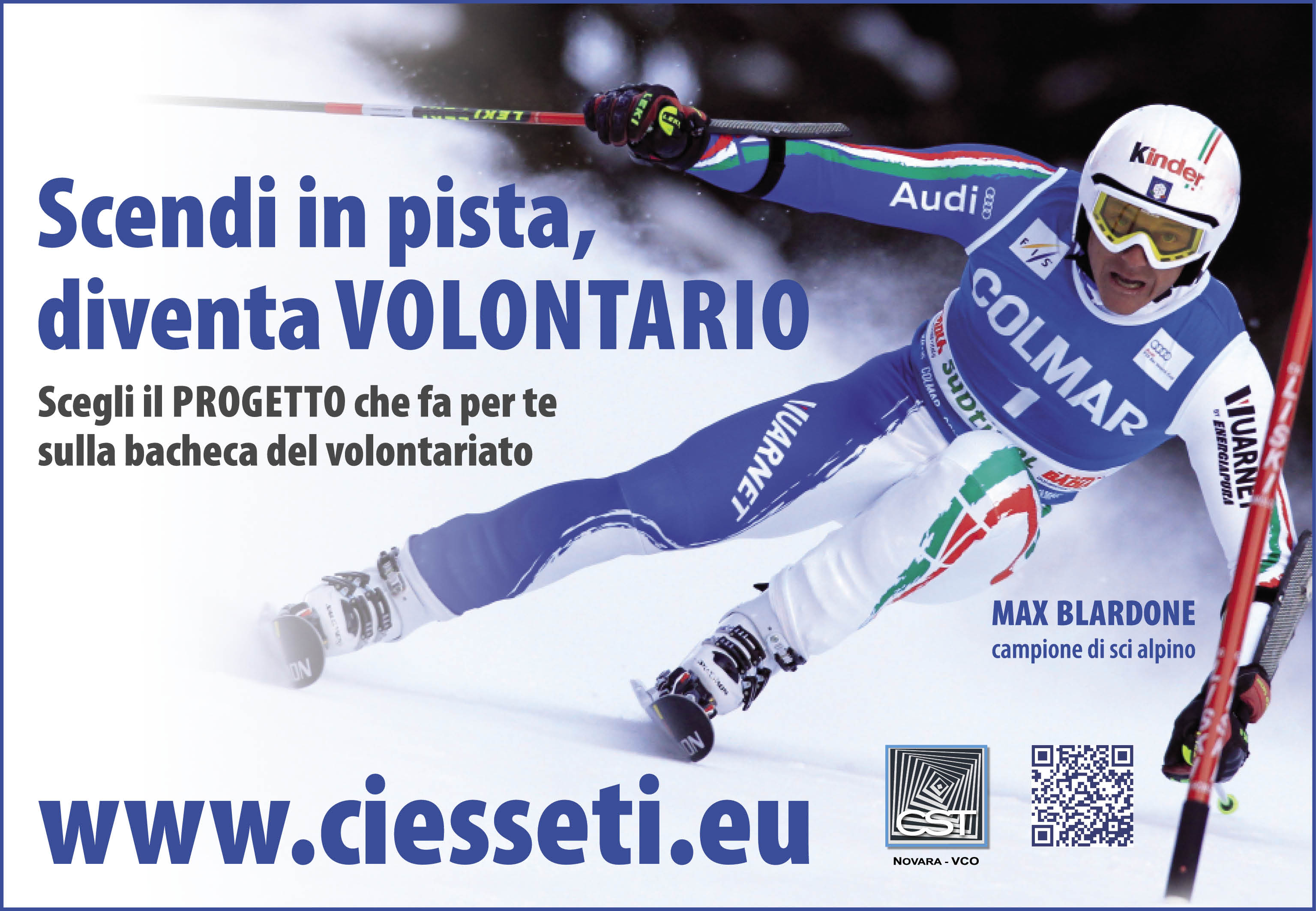 Max Blardone invita a dedicarsi al volontariato